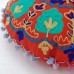 Suzani Round Cushion Cover Vintage Indian Round Pillow Cases 16" Decorative   252470996581